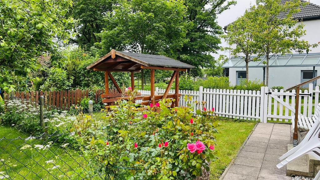 Zahrada ubytování Ferienhaus Selbitz