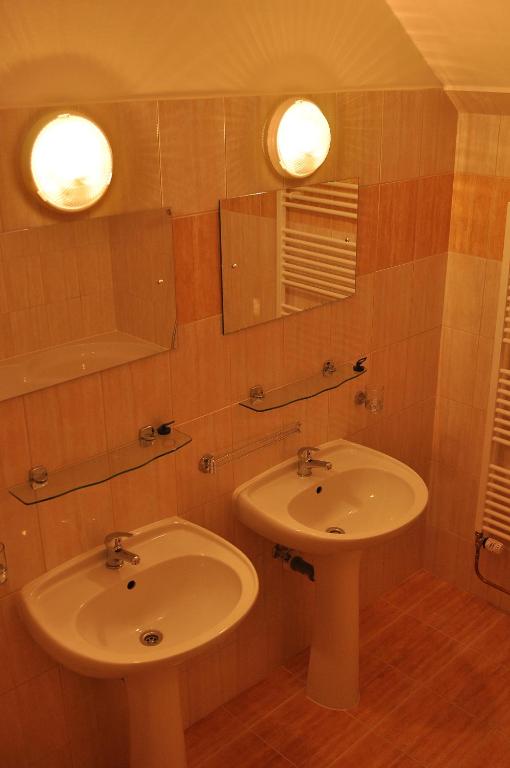 Koupelna v ubytování Hotel Praděd Rýmařov
