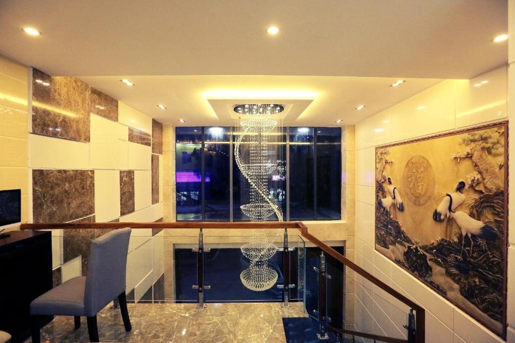 Χώρος καθιστικού στο Tuong Minh Hotel