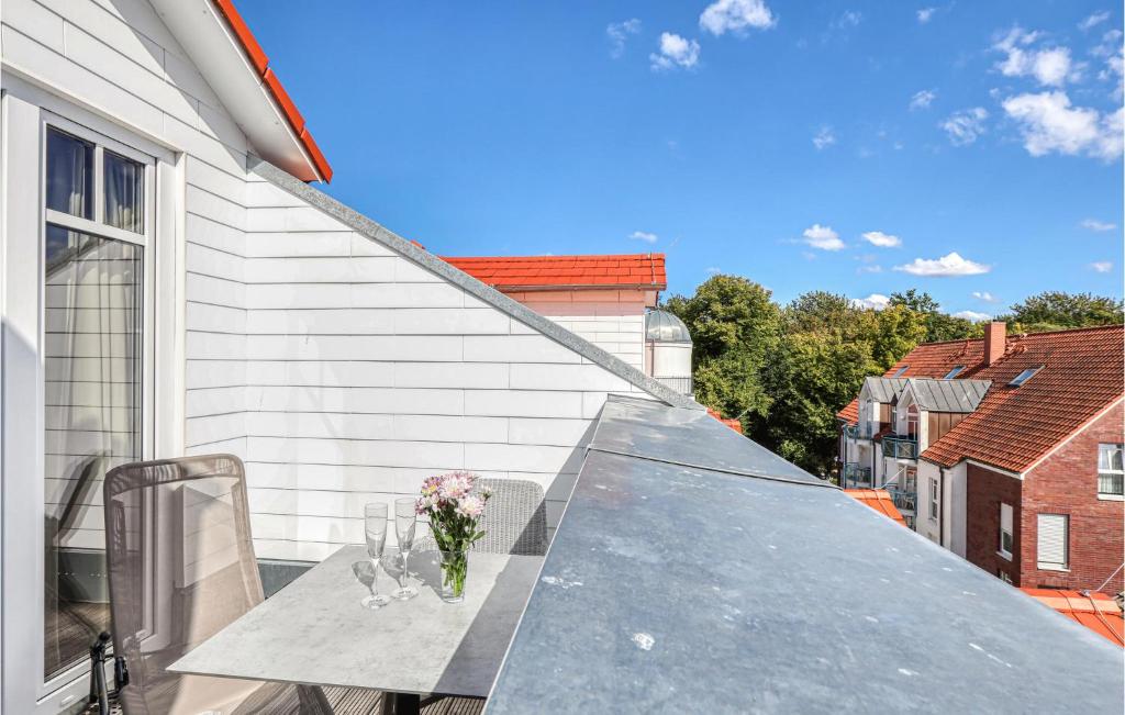 Μπαλκόνι ή βεράντα στο Baltischer Hof Apartment 64