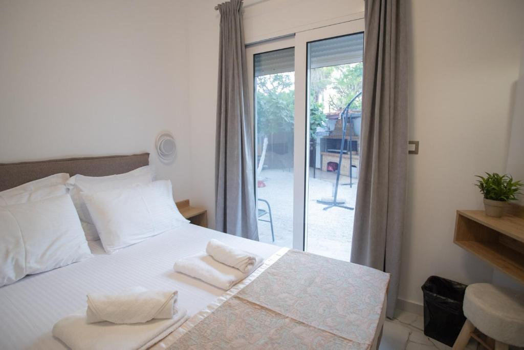 Postel nebo postele na pokoji v ubytování Star Hotel