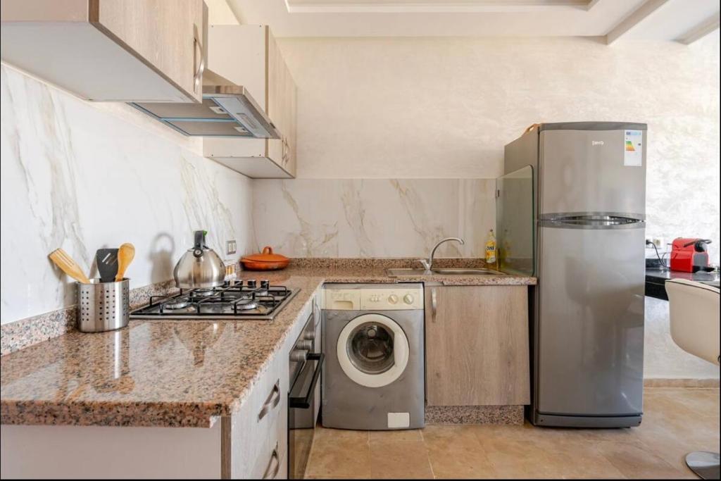 Foto sihtkohas Mansouria asuva majutusasutuse Appartement Élégant avec une belle Vue sur Piscine galeriist