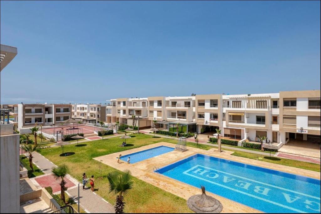 Foto sihtkohas Mansouria asuva majutusasutuse Appartement Élégant avec une belle Vue sur Piscine galeriist