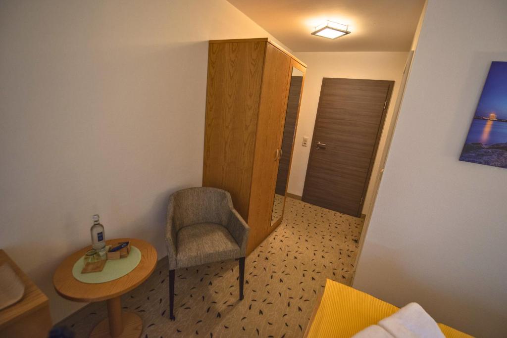 Posezení v ubytování Pension Achtern Wieck