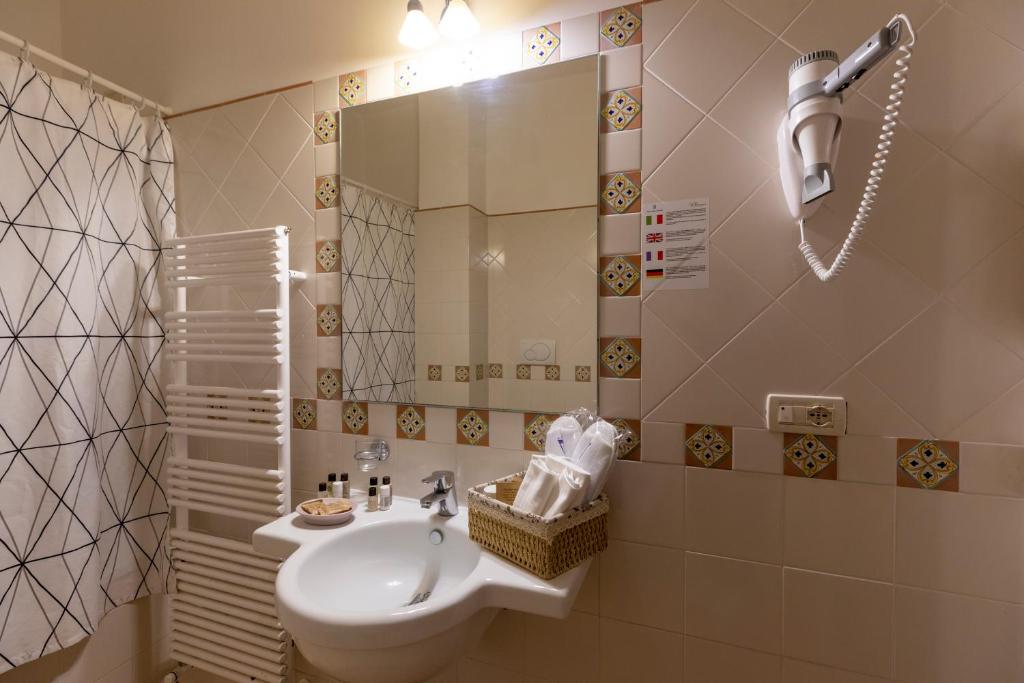 Łazienka w obiekcie Villa Romita