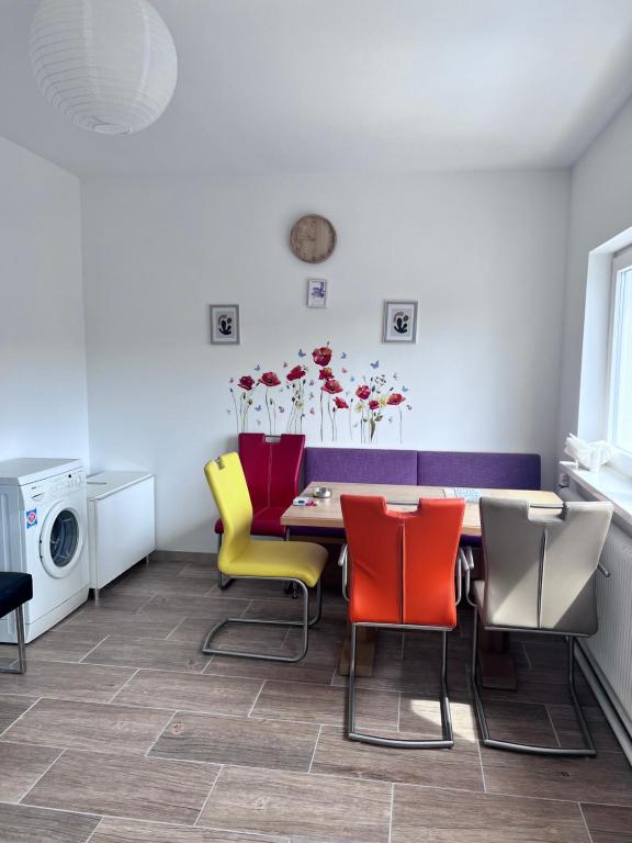 Posezení v ubytování TOP3 Schönes Apartment für max 5 Personen