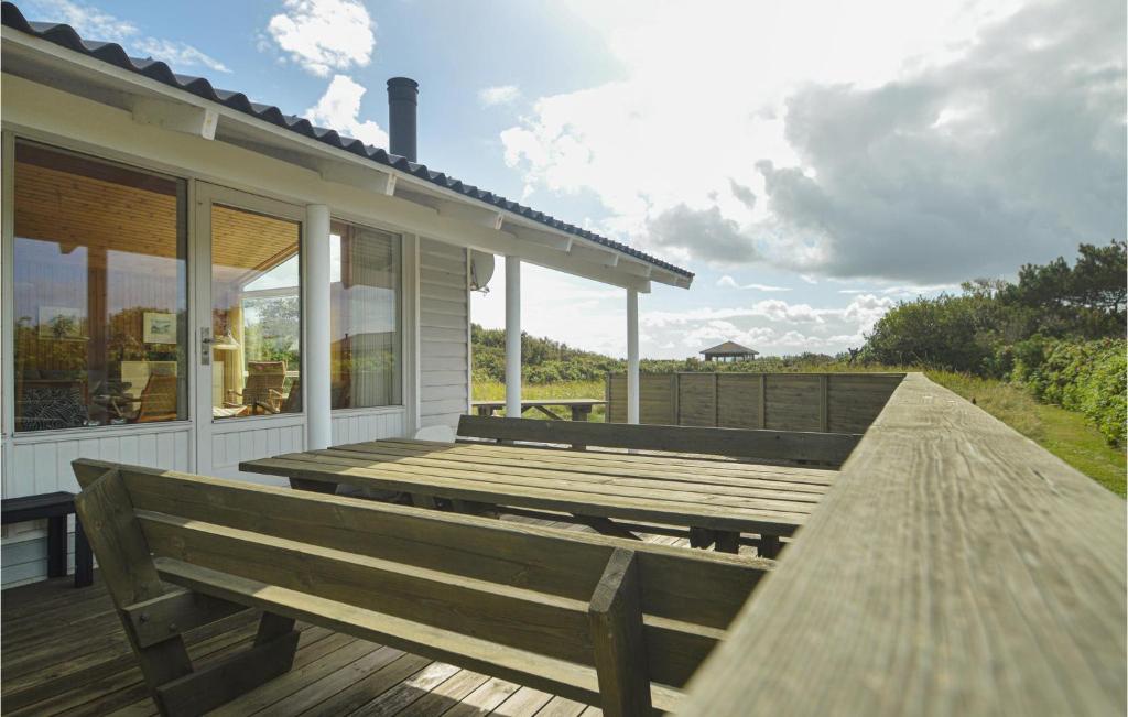 Balkón nebo terasa v ubytování Holiday Home Harald Jensens Vej