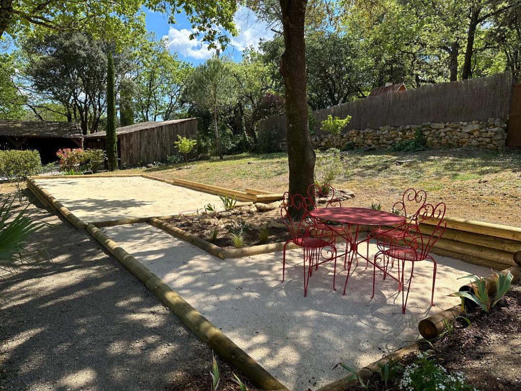 Vonkajšia záhrada v ubytovaní L'Estancia