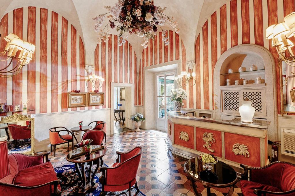 Posezení v ubytování Hotel Palazzo dal Borgo