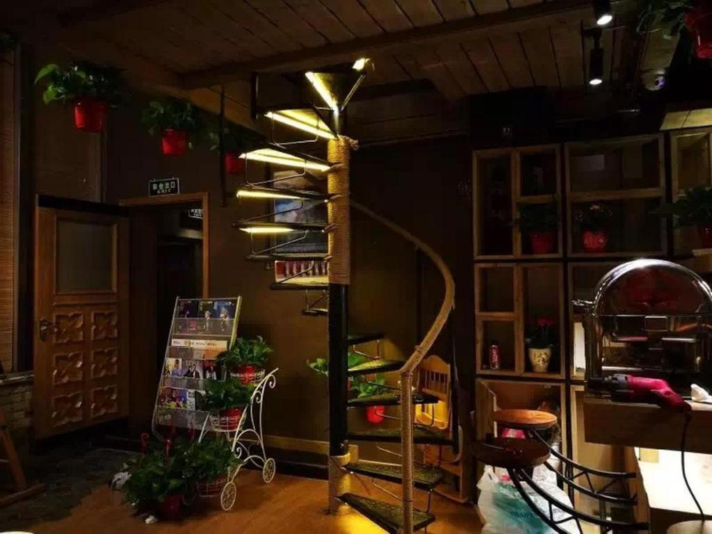 Posezení v ubytování Xi'an Huiya Tianmu Hotel