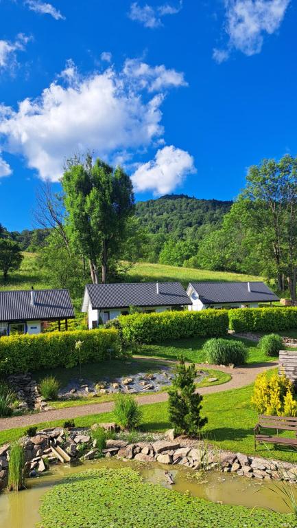 Phong cảnh thiên nhiên gần nhà nghỉ nhỏ