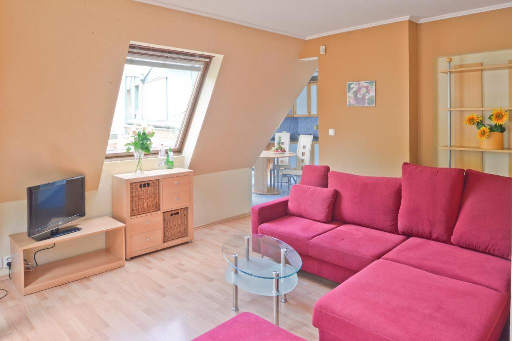 Posezení v ubytování EA Hotel Mozart