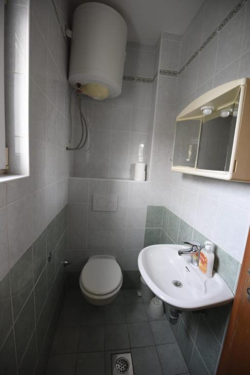 Koupelna v ubytování apartmani Puzek