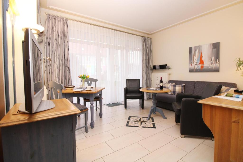 Χώρος καθιστικού στο Residenz Waldkrone Fewo 111
