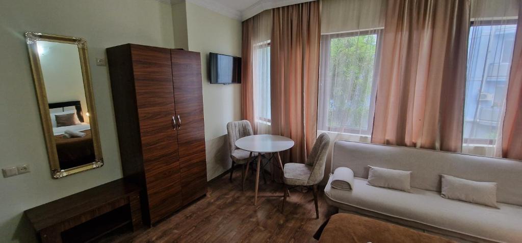 Posezení v ubytování Karakum Batumi