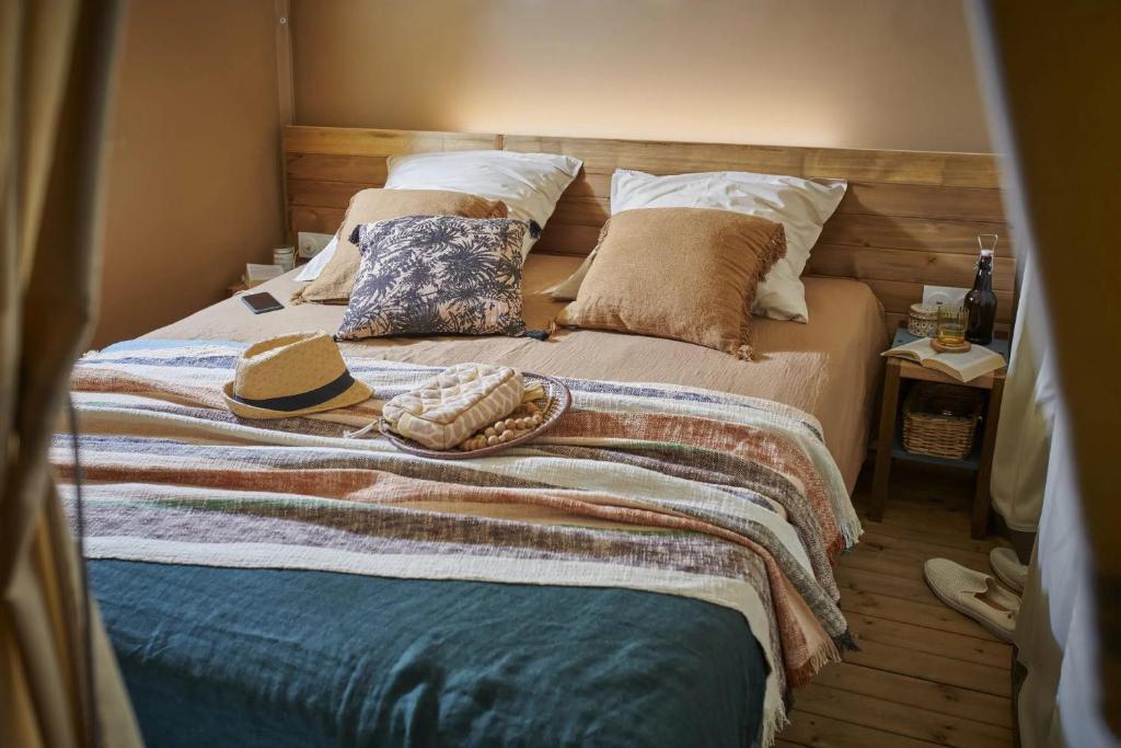 Posteľ alebo postele v izbe v ubytovaní Camping U Pirellu