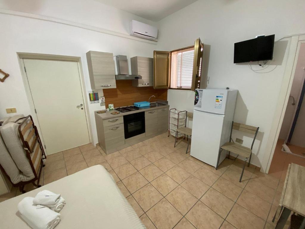 Kuchyň nebo kuchyňský kout v ubytování Zanella Bed