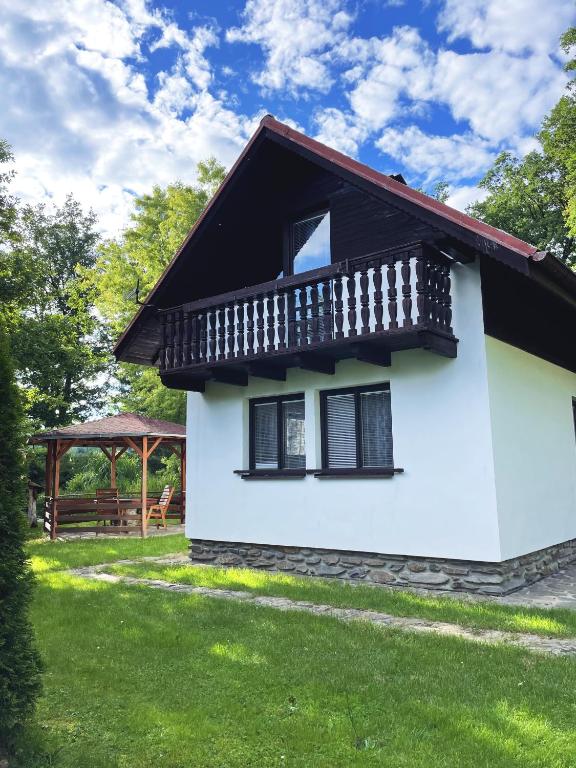 Zahrada ubytování Chata Radužel