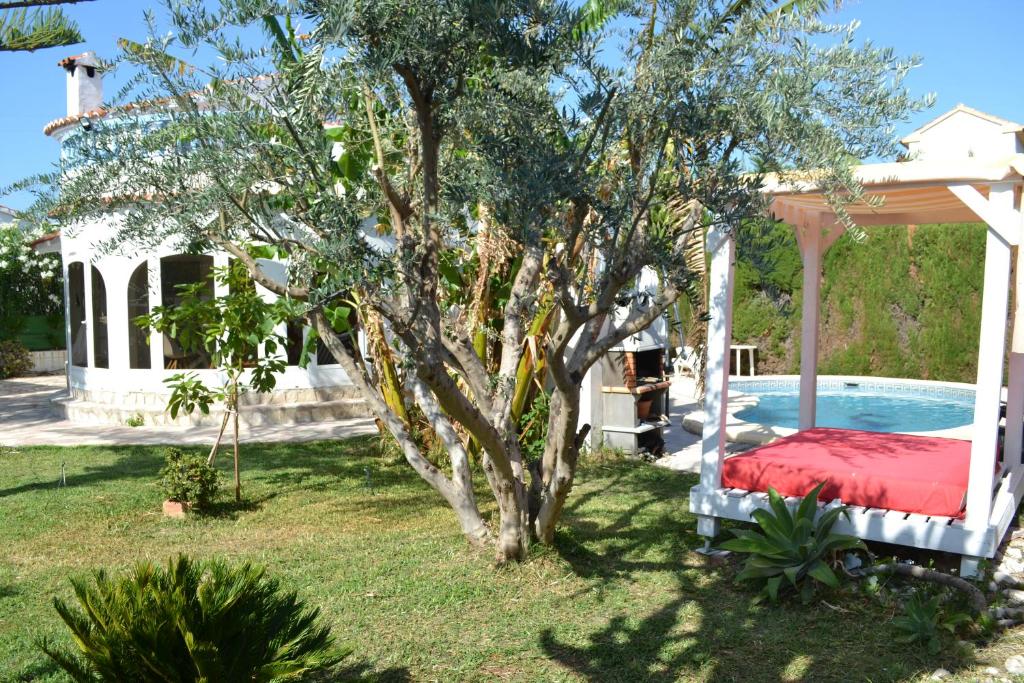 A garden outside Casa Mar