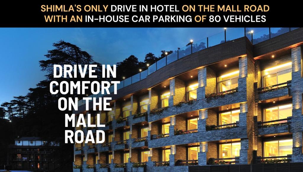 drive in comfort on the mall road at Marina- Shimla First Designer Boutique Hotel in Shimla