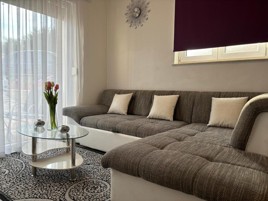 Część wypoczynkowa w obiekcie Kristina Apartments