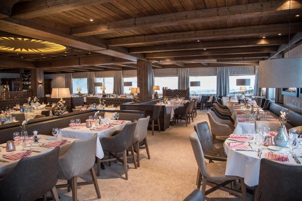 Restaurace v ubytování AROSA ALPINE CLUB - Adults only