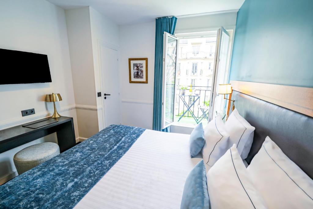 Hôtel Le Cercle Tour Eiffel - Resim 21