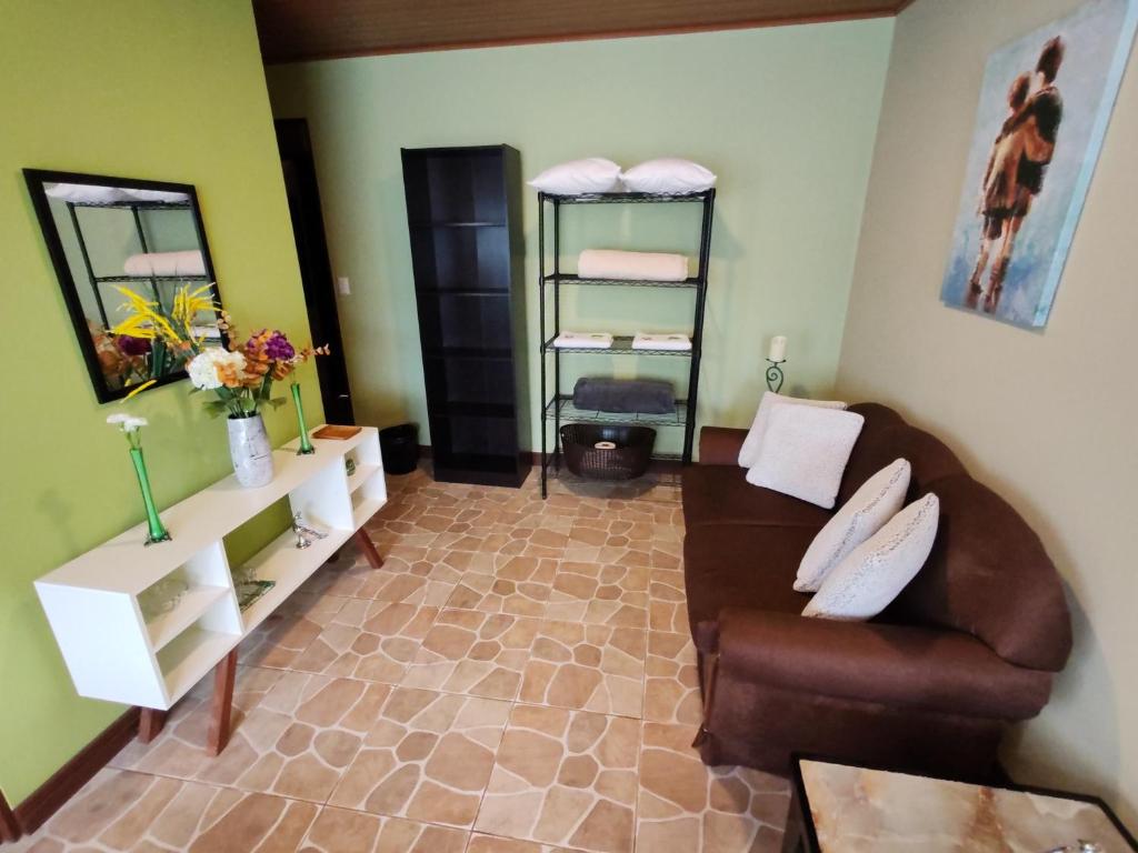 Posezení v ubytování Mi Casa Su Casa Monteverde