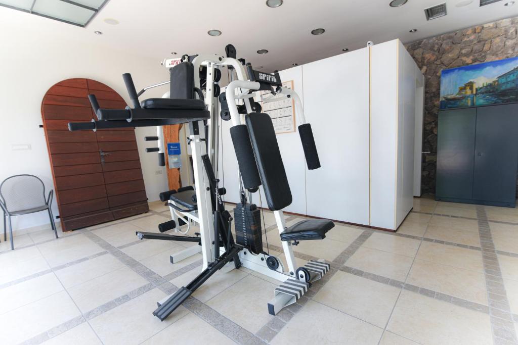 Centrum fitness w obiekcie Apartments Villa Vosilla