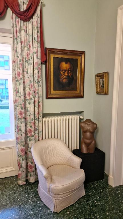 Posezení v ubytování B&B Fine Fleur