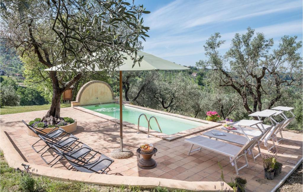 The swimming pool at or close to Soratte