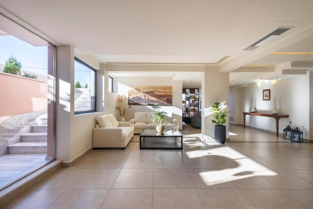 Posezení v ubytování Harmony Hotel Nafplio