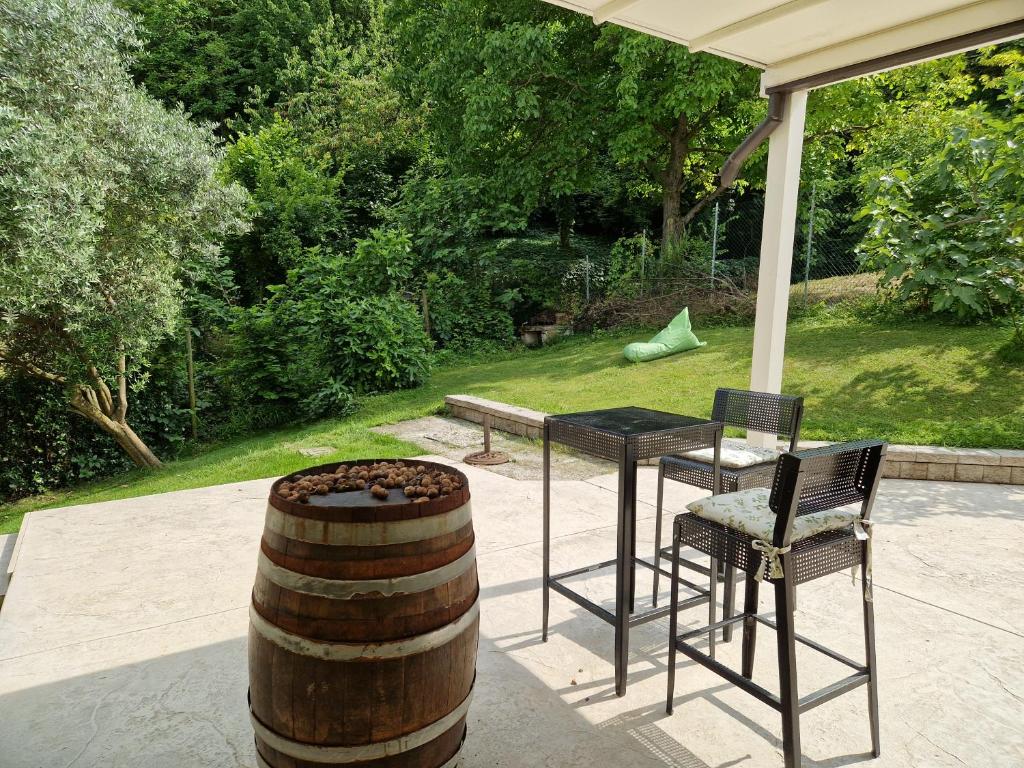Zahrada ubytování Casa di Tuco