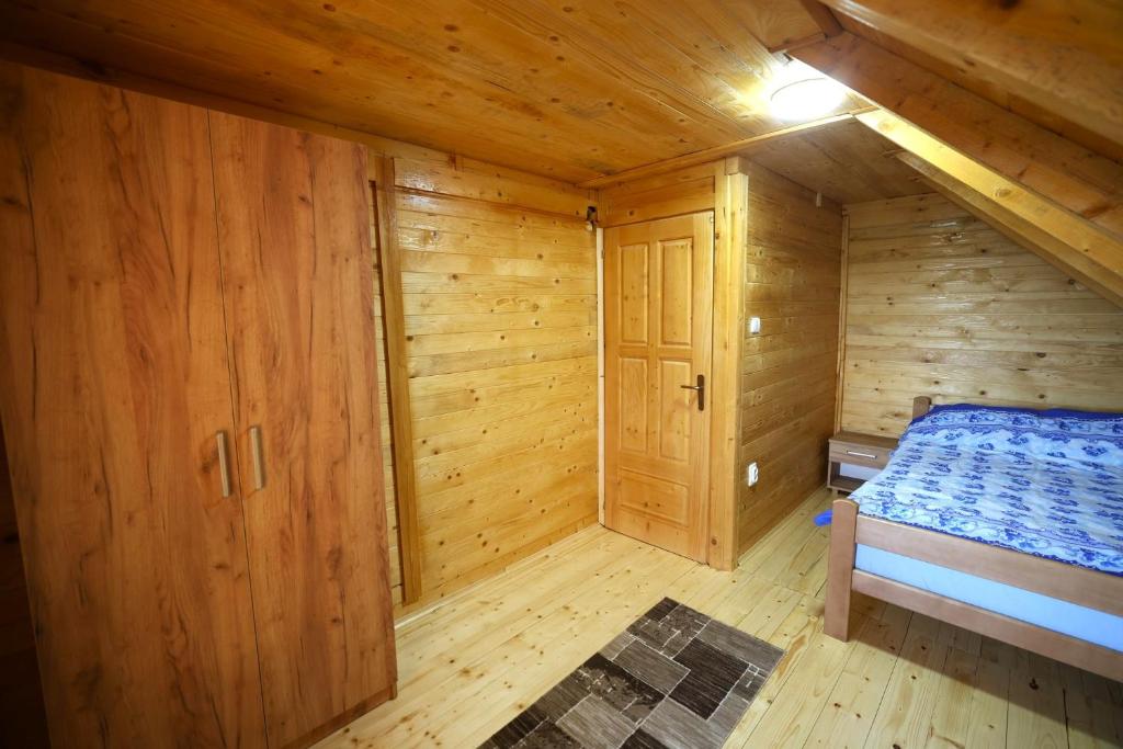 Postel nebo postele na pokoji v ubytování Vila Vis