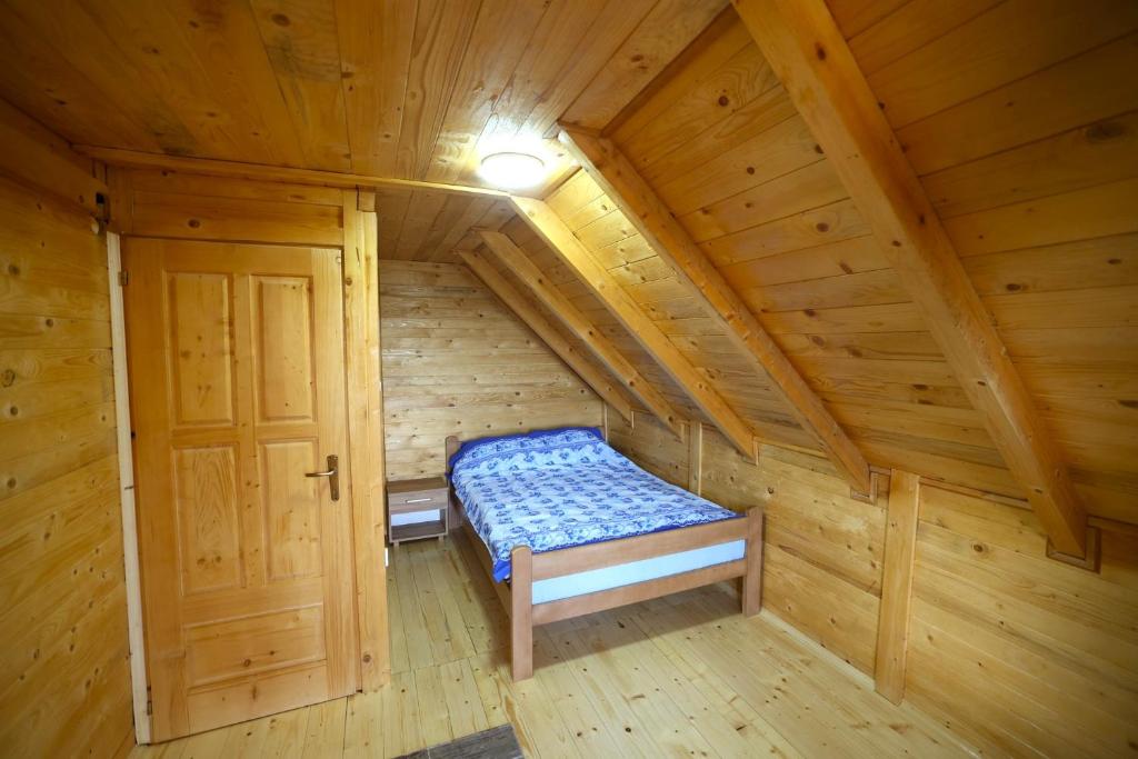 Postel nebo postele na pokoji v ubytování Vila Vis