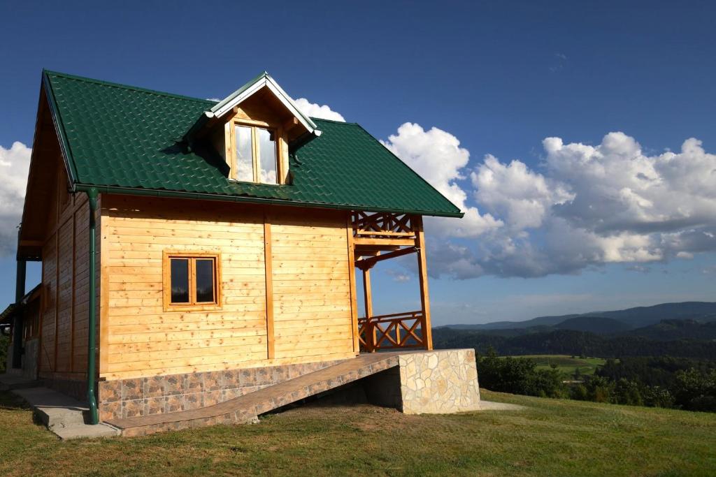 Příroda nedaleko prázdninového domu
