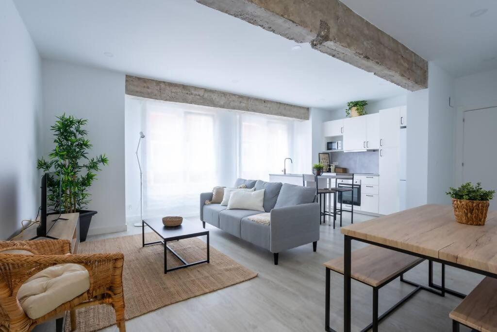 Χώρος καθιστικού στο Aldatseta Home - Apartamento centrico