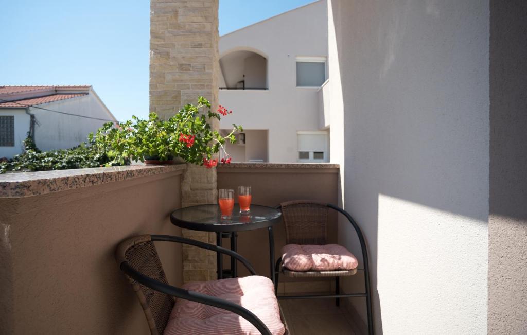Balkon lub taras w obiekcie Kristina Apartments