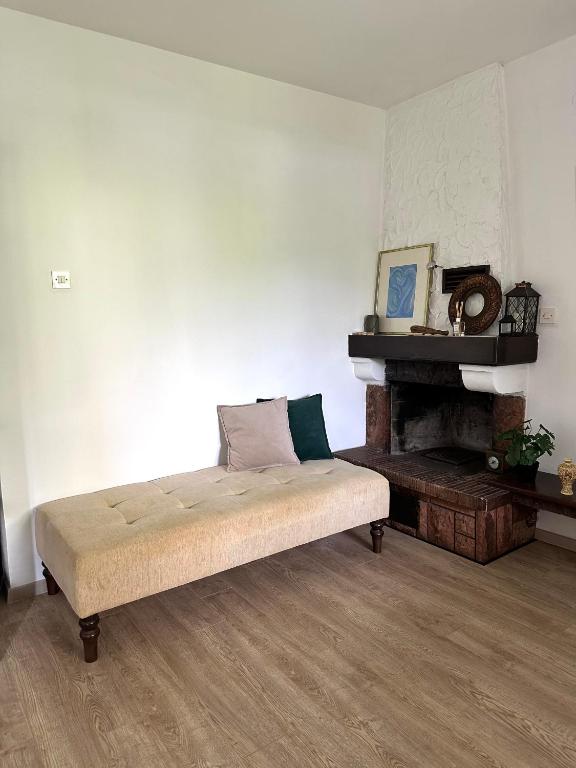 TV a/nebo společenská místnost v ubytování Guest house Kamelija