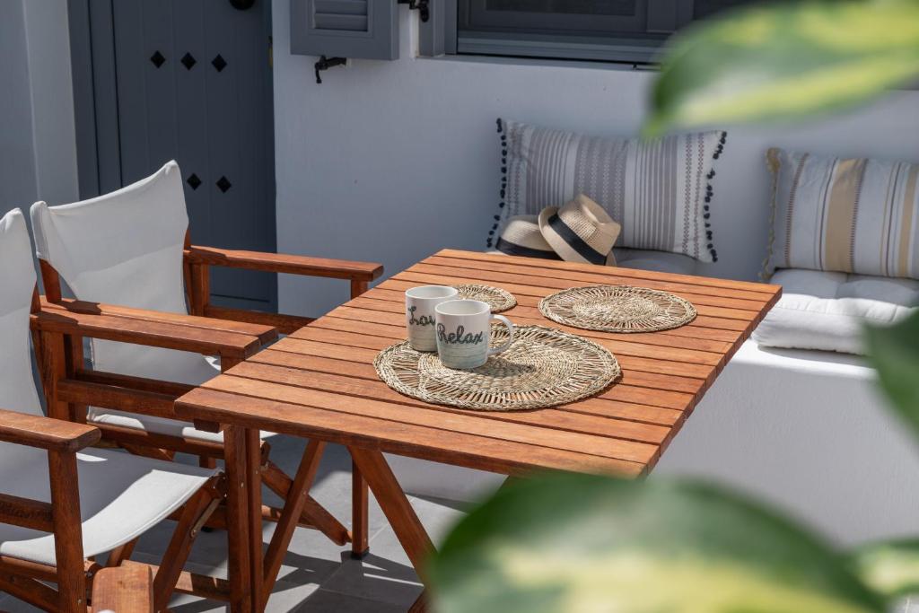 Posezení v ubytování Naxos Seahouse