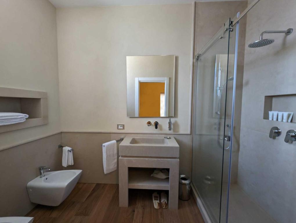 Koupelna v ubytování Quarto di Monte Suite & Spa