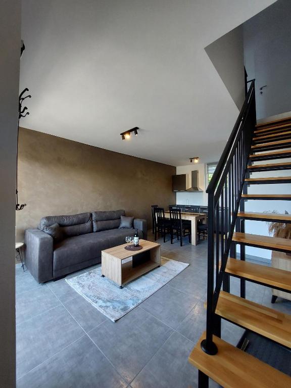 Χώρος καθιστικού στο Lejka apartmani Srebrno jezero