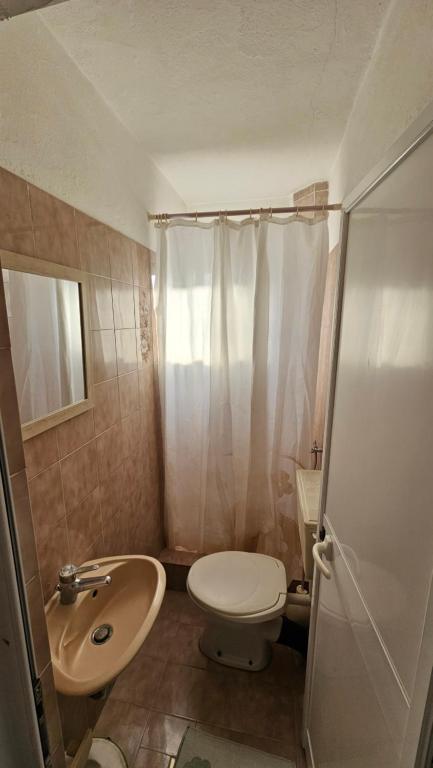Koupelna v ubytování Kacanic Villa