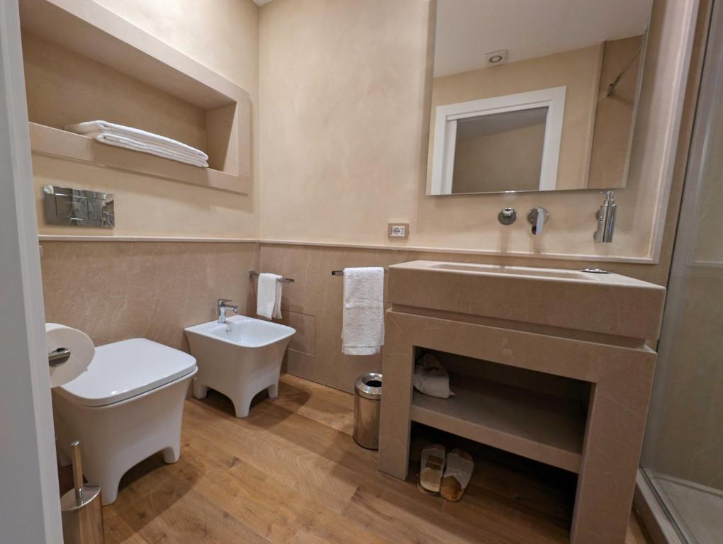 Koupelna v ubytování Quarto di Monte Suite & Spa