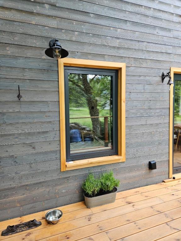 Zahrada ubytování Glamping Zlaté Podlesí #1