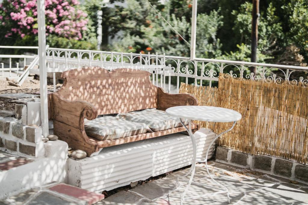 Χώρος καθιστικού στο The Garden House
