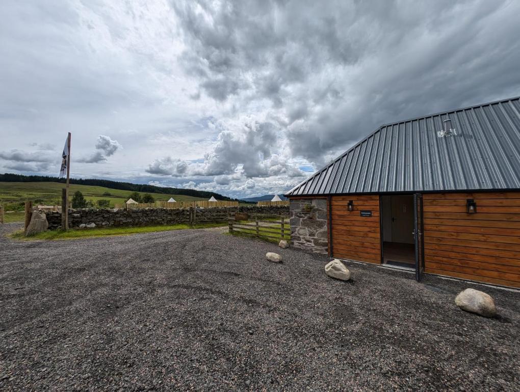 Příroda nedaleko luxury tent
