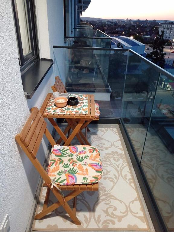 Balkón nebo terasa v ubytování Apartman Mijatovic