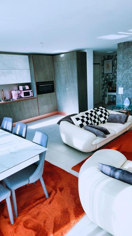 Posezení v ubytování Stand-in Appartement