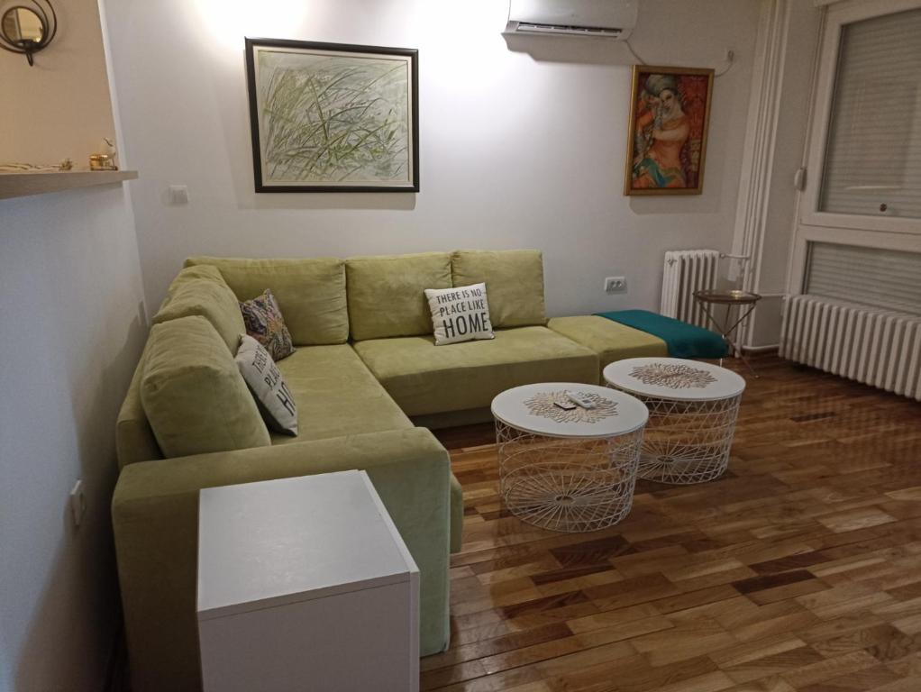 Χώρος καθιστικού στο Liman Garden